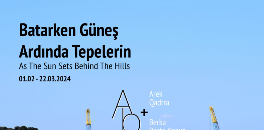 Batarken Güneş Ardında Tepelerin